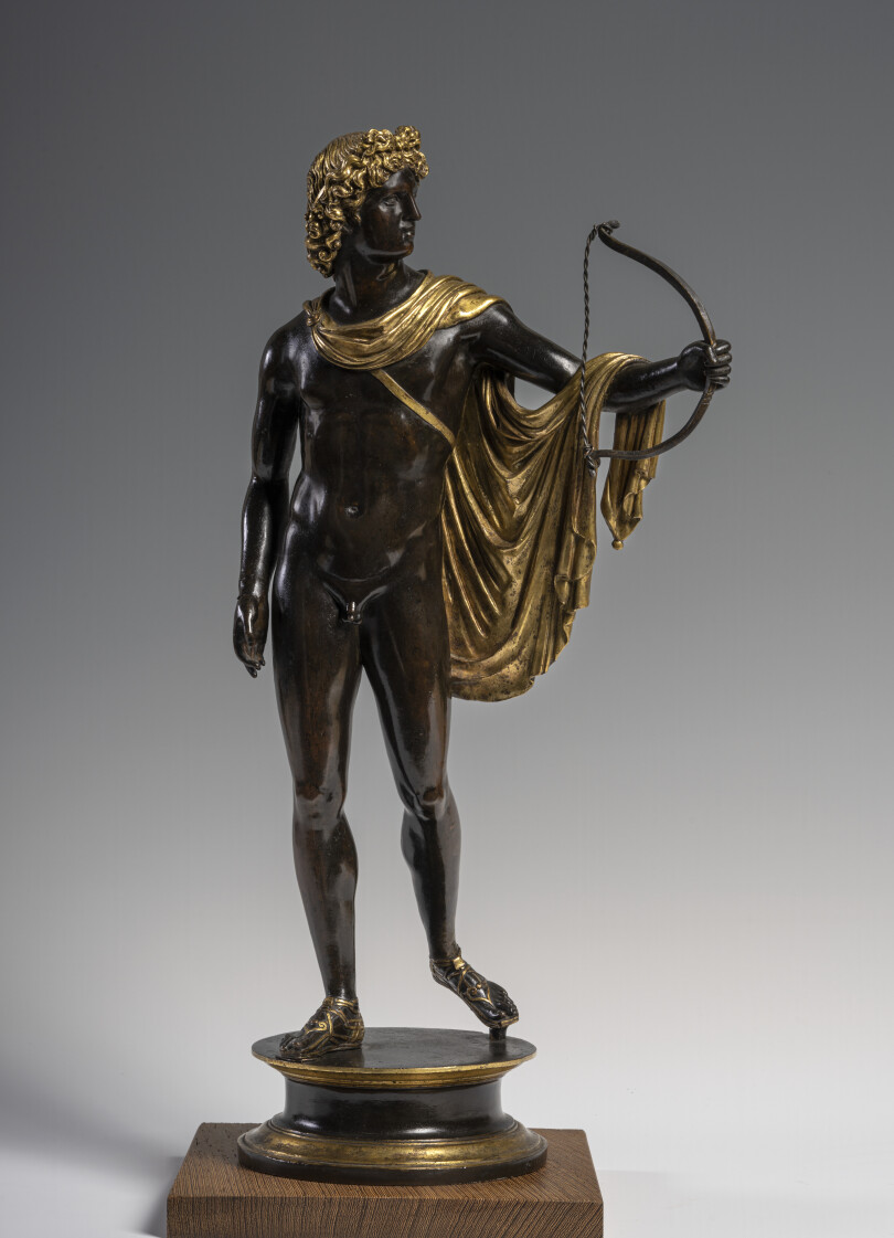 L'Apollon du Belvédère, par Pier Jacopo Alari dit l’Antico (1460-1528).